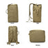 Men Canvas Backpack Shoulder Duffle Bag Sports Travel