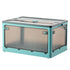 Large Storage Box Clear Plastic Stackable Organizer Foldable Basket