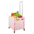 Shopping Cart Folding Portable Trolley Grocery Large