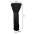 Waterproof Large Outdoor Patio Heater Cover with/Zipper PU Coating - millionsource