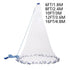 High Strength Cast Fishing Net Spin Network Easy Throw Nylon Mesh - millionsource