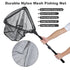 Fish Landing Net 3 Section Telescopic Pole Robust Handle - millionsource