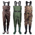 Bootfoot Chest Wader Nylon/PVC Waterproof Fishing Waders - millionsource