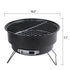 Portable Stainless Steel BBQ Grill Charcoal Stove for Outdoor Camping - millionsource