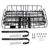 Folding Metal Wire Basket Front Bike Storage Carrier Holder - millionsource