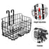 Folding Metal Wire Basket Front Bike Storage Carrier Holder - millionsource