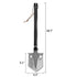 Military Camping Shovel Outdoor Survival Spade Emergency Tool - millionsource