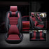 Durable Waterproof Leather Car Seat Cover Full Set