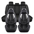 Leather Car Seat Covers 5 Seats Full Set Protector Stereo Style - millionsource