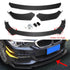 Universal Front Bumper Lip Spoiler Flat Splitter Protector - millionsource