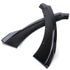 Black Car Front Bumper Lip Spoiler Body Kit Splitter - millionsource