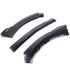 Black Car Front Bumper Lip Spoiler Body Kit Splitter - millionsource