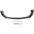 Black Car Front Bumper Lip Spoiler Body Kit Splitter - millionsource