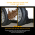 4pc Car Front Rear Mud Flaps Splash Guard Fenders w/Hardware - millionsource