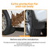 2Pc Universal Rubber Car Mud Flaps for Trucks Large SUV - millionsource