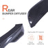 Rear Bumper Lip Diffuser Splitter Canard Protector Body Kit - millionsource