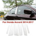 6pcs Stainless Steel Mirror Pillar Posts Trim For Honda Accord - millionsource