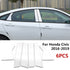 6pcs Stainless Steel Pillar Post Trim Cover Protector - millionsource