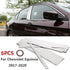 Stainless Chrome Door Pillar Post Trim Cover - millionsource