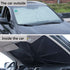 Foldable UV Block Car Windshield Sun Shade Umbrella Sun Visor Protector - millionsource