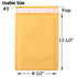 Padded Envelopes Kraft Bubble Mailers Shipping Mailing Bags - millionsource