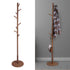 Adjustable Freestanding Wood Coat Rack Hall Tree Hanger - millionsource