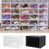 XL Magnetic Shoe Box Storage Organizer Display Container, 4Pcs