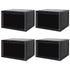 XL Magnetic Shoe Box Storage Organizer Display Container, 4Pcs