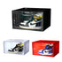 Voice-activated Stackable LED Shoe Box Sneaker Display Storage