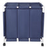 3-Bag Heavy Duty Laundry Sorter Basket Rolling Cart - millionsource
