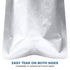 50PCs 8.7 Mil Thick Mylar Bags Aluminum Heat Sealable Bags