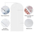 Reusable Suit Cover Clear Hanging Garment Storage Bags