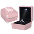 Luxury Jewelry Necklace Ring Box Earring Holder Case LED Velvet Box - millionsource