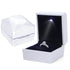 Luxury Jewelry Necklace Ring Box Earring Holder Case LED Velvet Box - millionsource