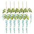 Artificial Fake Wisteria Vine Ratta Hanging Garland Silk Flower - millionsource