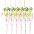 Artificial Fake Wisteria Vine Ratta Hanging Garland Silk Flower - millionsource