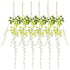 Artificial Fake Wisteria Vine Ratta Hanging Garland Silk Flower - millionsource