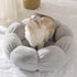 Warm Flower Shaped Pet Beds Cozy Plush Dog Cat Sleeping Nest - millionsource