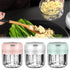 Electric Mini Garlic Chopper Food Mincer for Onion Chili Meat - millionsource