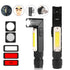 Mini USB Rechargeable Headlight Magnetic Work Light Flashlight - millionsource