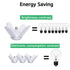 LED Deformable Garage Light Ceiling with Adjustable Panels - millionsource