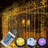 300LED Curtain String Light 16 Color Changing Twinkle Lights - millionsource