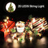 Pine Cone Garland Battery Operated Led String Lights For Wedding Party - millionsource