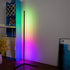 LED Corner Floor Lamp RGB Color