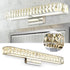 K29 Crystal Bathroom Vanity Light Fixtures Dimming Wall Lights - millionsource