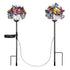 Waterproof Solar Butterfly Lights LED Stake Lights Garden Decor, 2Pcs - millionsource