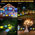 Waterproof Outdoor Solar Lights IP65 Garden Decorative Lights, 2Pcs - millionsource