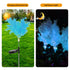 Waterproof Outdoor Solar Lights IP65 Garden Decorative Lights, 2Pcs - millionsource