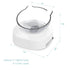 Single/Double Pet Bowls w/Raised Stand 15° Tilted Cat Feeder - millionsource