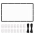 Extra Thick HD Projector Screen 4K Movie Theater Opaque - millionsource